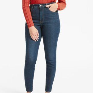 Everlane The Authentic Stretch High-Rise Skinny Jeans in Sz 25 Ankle